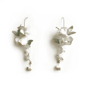 Avantelier selects ethical jewellery for you_W;nk Long Roses Earrings