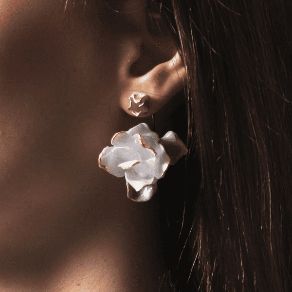 Avantelier selects ethical jewellery for you_W;nk Garden Roses Earrings